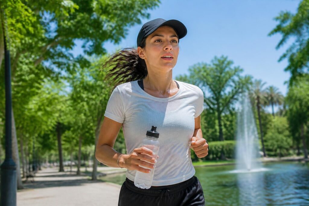 Gérer la chaleur pendant l’effort en été