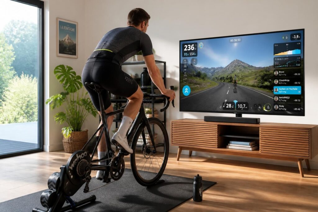Home trainer connecté : bien débuter sur les plateformes virtuelles