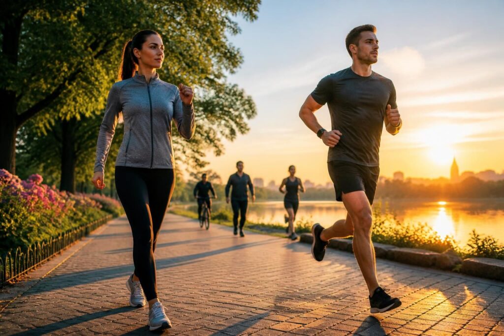 découvrez les bienfaits de la marche rapide et de la course pour retrouver la forme. conseils et astuces pour choisir l'activité adaptée à vos objectifs de fitness.
