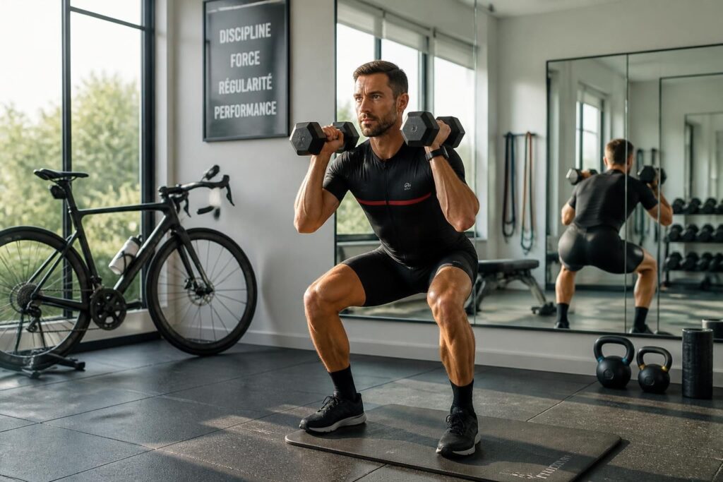 Renforcement musculaire pour cyclistes : les exercices clés