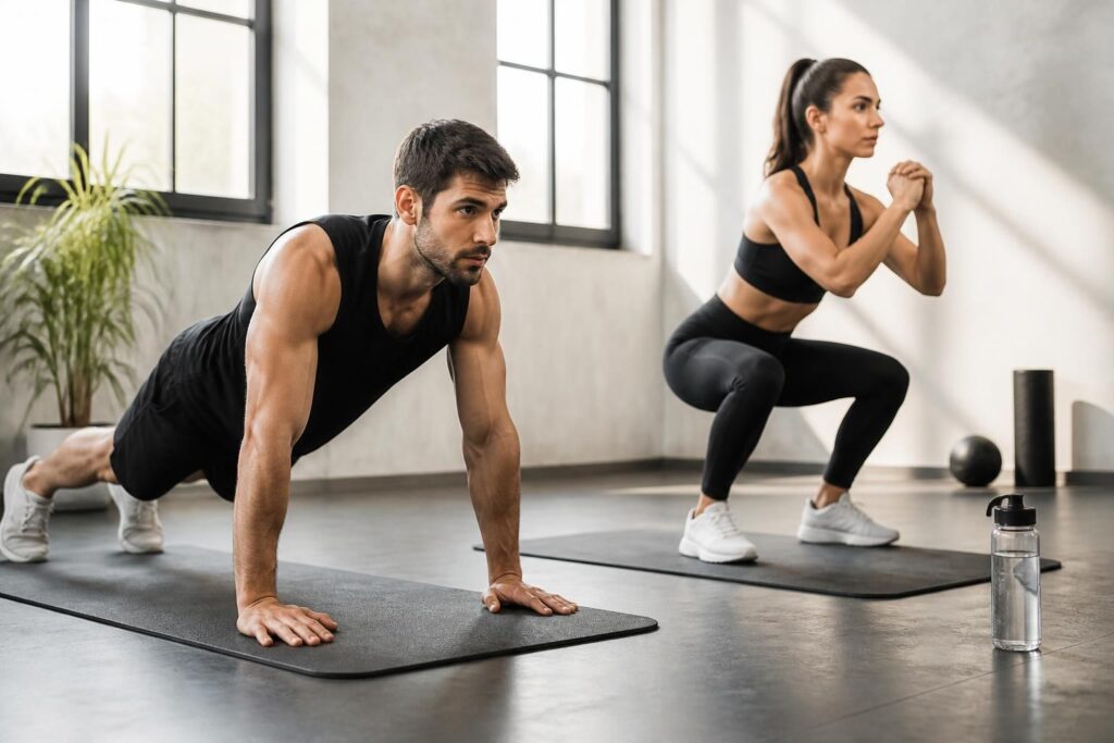 découvrez un programme complet de musculation au poids du corps spécialement conçu pour les débutants afin de renforcer votre force et tonifier votre corps sans équipement.