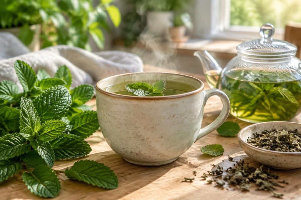 Vertus de la menthe poivrée en infusion pour votre bien-être